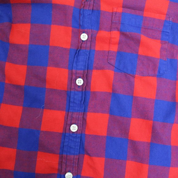 J.Crew Boy Fit Plaid Button Down Shirt Cotton - Picture 6 of 10